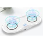 2 in 1 Qi Universele Draadloze Oplader 10W Wireless Charging, Telecommunicatie, Verzenden, Nieuw