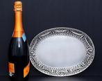 Serveerschaal - Antique German Silver Oval Dish – 800 Silver