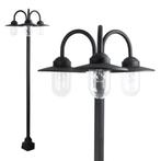 Stal- &amp; Boerderijlampen Dolce Retro 3 Lichts lantaarn zw, Tuin en Terras, Buitenverlichting, Verzenden, Staande lamp, 50 tot 250 watt