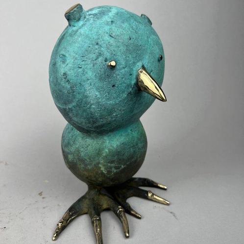 Iwa Kraj - Sculpture, The owl (Bronze) - 21 cm - Bronze, Antiek en Kunst, Curiosa en Brocante