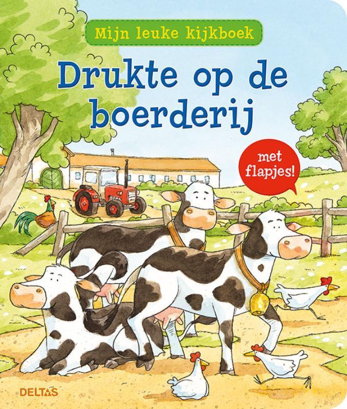 Drukte op de boerderij / Mijn kijkboek 9789044754933, Livres, Livres pour enfants | 0 an et plus, Envoi