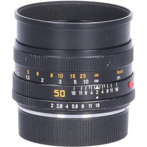 Tweedehands Leica 50mm f/2.0 Summicron-R Leitz CM2592, Audio, Tv en Foto, Foto | Lenzen en Objectieven, Overige typen, Gebruikt