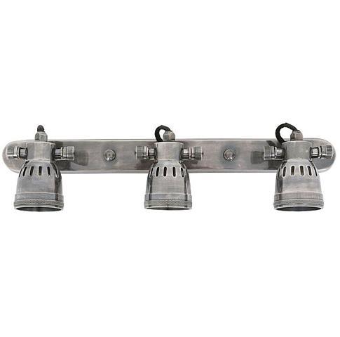 Spots opbouw Messing Opbouwspot Indigo Triple Antiek Zilver, Huis en Inrichting, Lampen | Overige, Verzenden