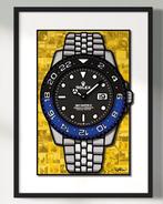 Louis Michel Krüger (1997) - BATMAN‘S ROLEX (3D-Artwork), Antiek en Kunst, Kunst | Schilderijen | Modern