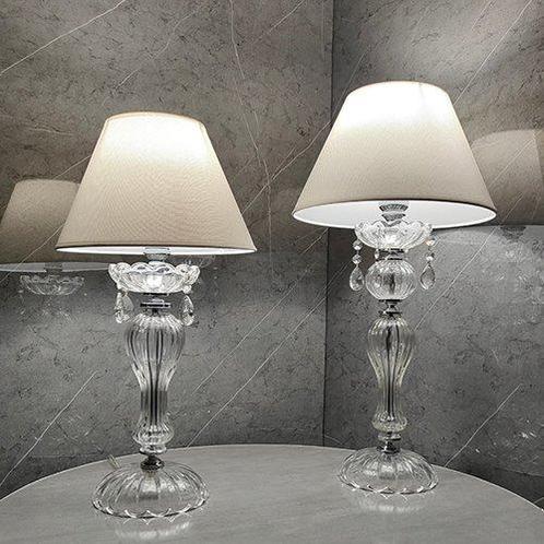 Artelight - Tafellamp (2) - Kristal - Kristallen lamp, Antiek en Kunst, Antiek | Verlichting