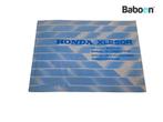 Instructie Boek Honda XL 250 R (XL250R) English, French,, Motos