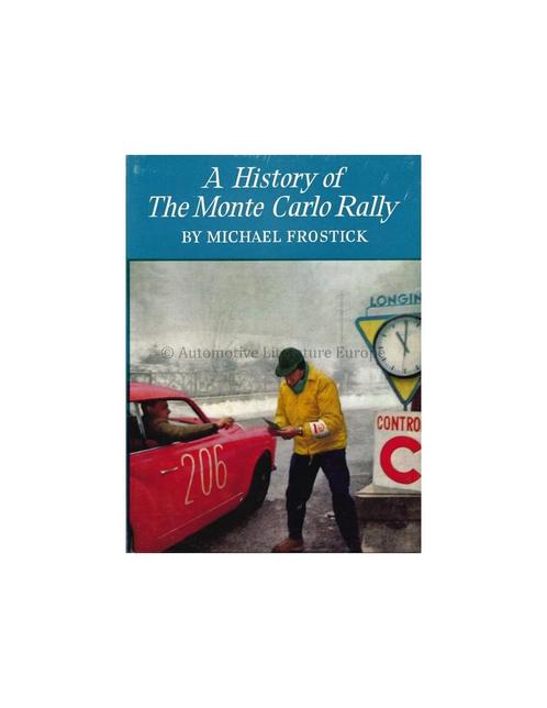 A HISTORY OF THE MONTE CARLO RALLY, Boeken, Auto's | Boeken