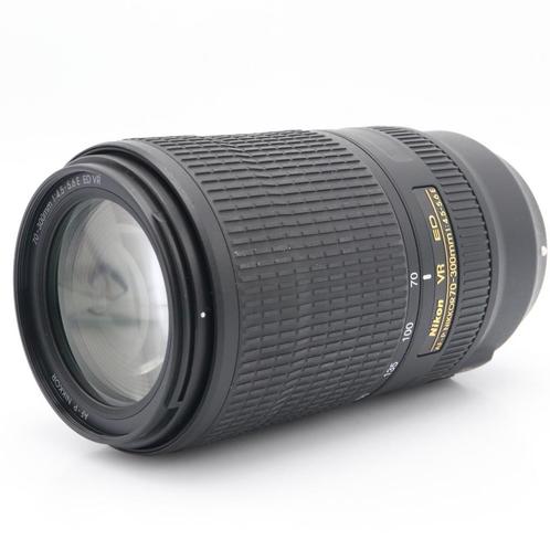 Nikon AF-P 70-300mm F/4.5-5.6E ED VR occasion, Audio, Tv en Foto, Foto | Lenzen en Objectieven, Zo goed als nieuw, Verzenden