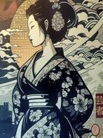 Tushikuni (1973) - Japan Shadows / Electro Geisha A, Antiek en Kunst