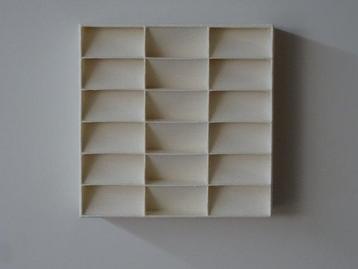 Hans Meeuwsen - Reliëf, 2025 - 25 Wit porseleinen wandrelief