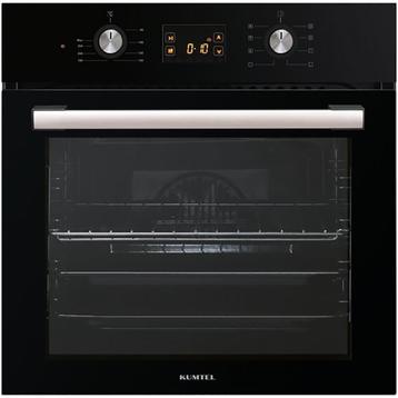 Kumtel Zwart Inbouwoven – Energie A+ | OP=OP!, Elektronische apparatuur, 45 tot 60 cm, Nieuw, Inbouw, 45 tot 60 cm