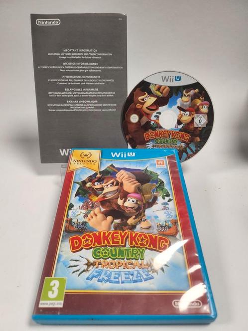 Donkey Kong Country Tropical Freeze Nintendo Wii U, Consoles de jeu & Jeux vidéo, Jeux | Nintendo Wii U, Enlèvement ou Envoi