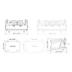 Espressomachine | AVIATOR | Wit | Automatisch | 2 Groepen |, Verzenden