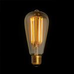 Filament LED Lamp Edison Gold Sensor Ø64 mm E27 4,5W, Verzenden, Nieuw