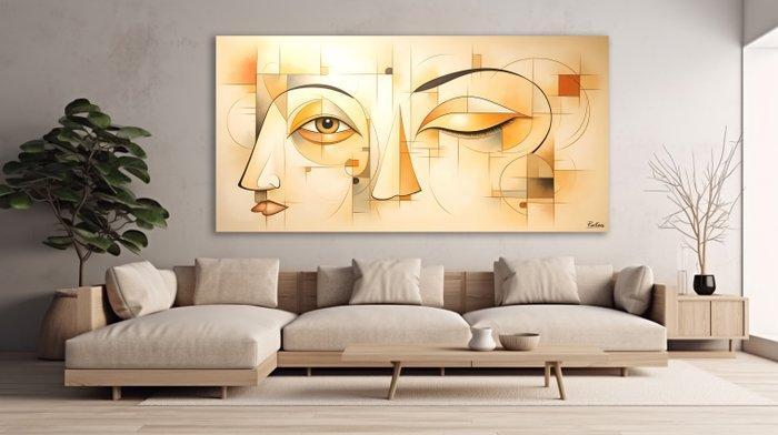 Oskar Rekozi - BigArt · Cubism - XXL - 1/1 Unique Piece, Antiek en Kunst, Kunst | Designobjecten