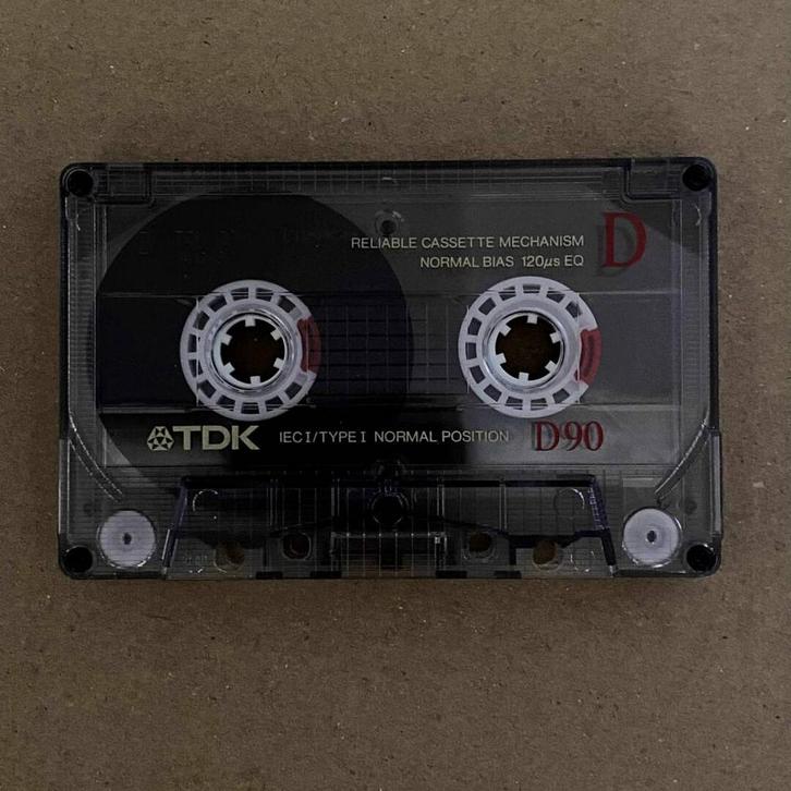 TDK D90 onbespeeld gebruikt (Cassette band), Cd's en Dvd's, Cassettebandjes, Ophalen of Verzenden