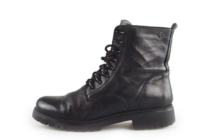 Tamaris veterboots in maat 37 Zwart | 5% korting, Kleding | Dames, Schoenen, Zwart, Gedragen, Overige typen, Verzenden