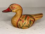 Appelant canard - Anatra periodo 1960/1970 - in legno, Antiquités & Art