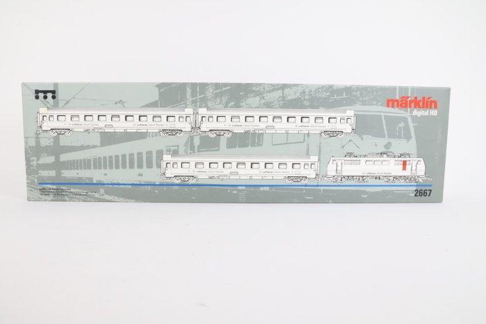 Märklin H0 - 2667 - Treinset (1) - Lufthansa set met BR 111, Hobby & Loisirs créatifs, Trains miniatures | HO