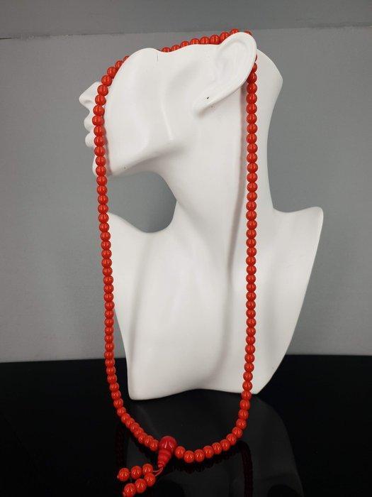 Natuurlijke koraal Tasbih gebedskralen - Ketting, Verzamelen, Mineralen en Fossielen