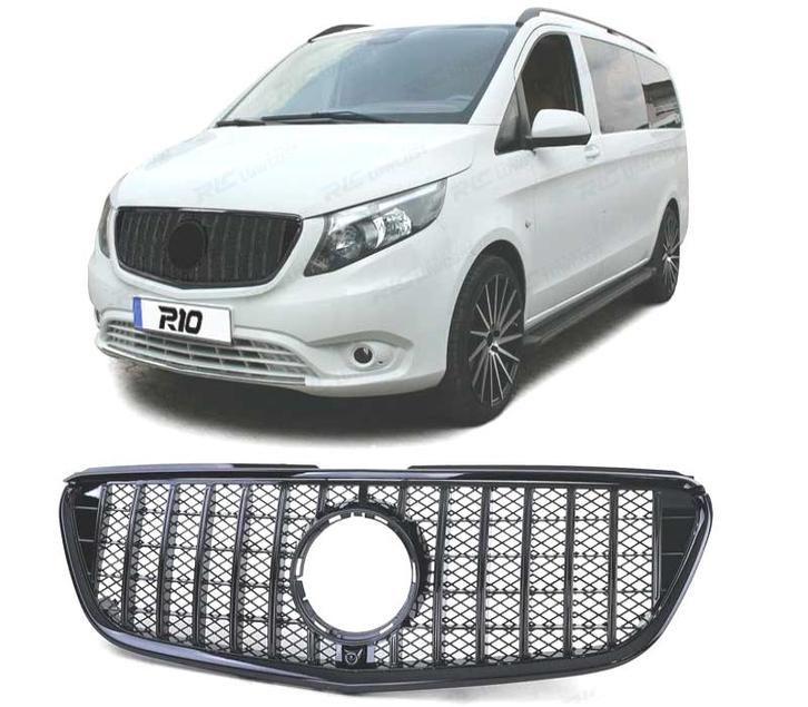CALANDRE MERCEDES VITO W447 14-19 NOIR BRILLANT, Auto-onderdelen, Carrosserie, Verzenden