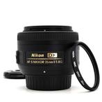 Nikon AF-S DX 35mm f/1.8G Cameralens, Nieuw