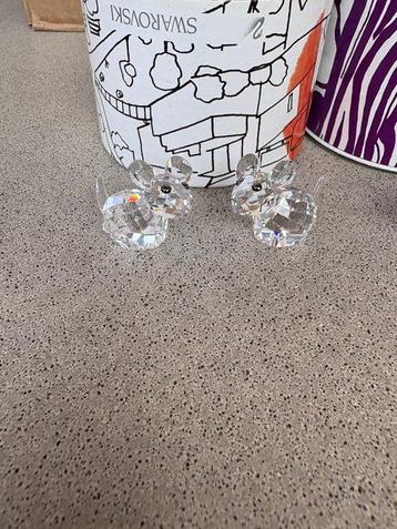 Swarovski - Figuur - 3 lovlots - muizen, schaapje en slak