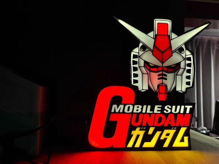 Two Gundam themed light boxes - POS (reclameobject voor, Games en Spelcomputers, Spelcomputers | Overige Accessoires