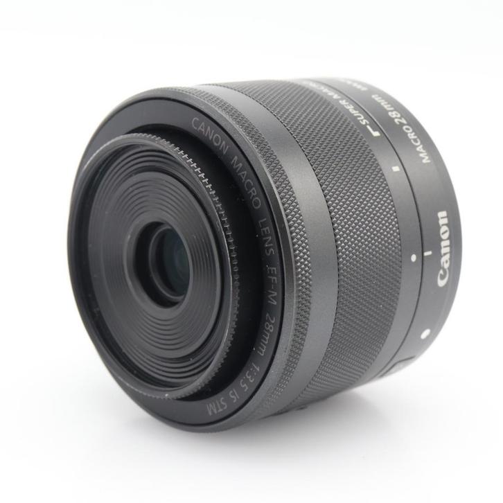 Canon EF-M 28mm F/3.5 Macro IS STM | Tweedehands, Audio, Tv en Foto, Foto | Lenzen en Objectieven, Zo goed als nieuw, Verzenden
