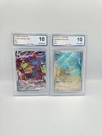 Pokémon - 2 Graded card - UMBREON VMAX & SQUIRTLE - ART RARE