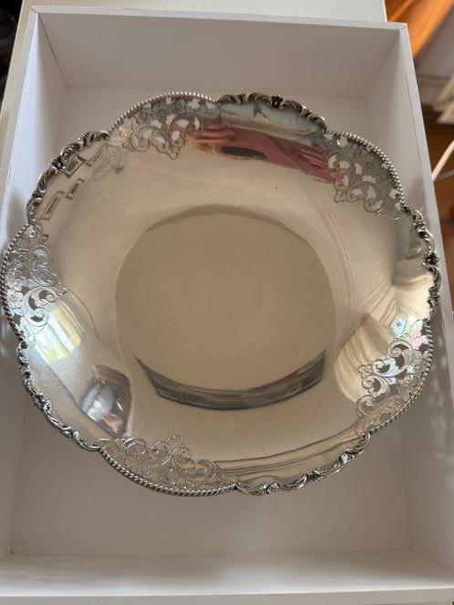 Schaal - Zilver - Italiaanse fruitschaal, Antiek en Kunst, Antiek | Zilver en Goud