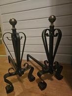 Schouw - 1960-1970 - IJzeren haardstokken.