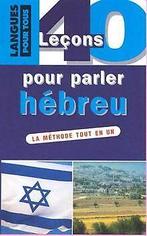 40 leçons pour parler hébreu  Lambert  Book, Boeken, Gelezen, Lambert, Verzenden