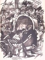 Spotprent Slapend Tweede Kamerlid wordt niet wakker van p..., Boeken, Tijdschriften en Kranten, Verzenden, Nieuw