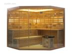Sauna - Helsinki Prisma 220x220x210cm, Sports & Fitness, Produits de santé, Wellness & Bien-être, Ophalen