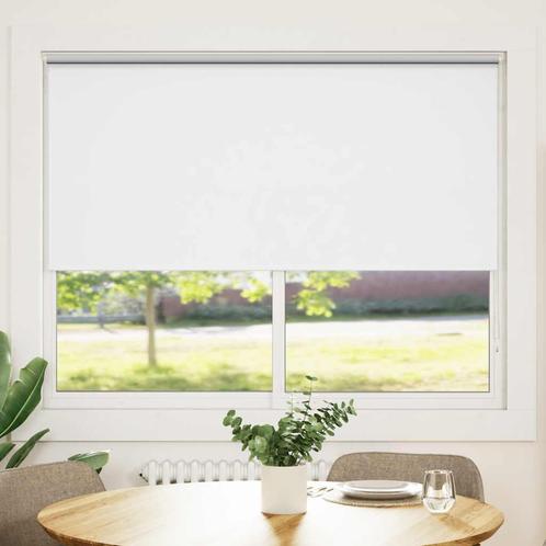vidaXL Rolgordijn verduisterend 140 x 175 cm wit, Huis en Inrichting, Stoffering | Gordijnen en Lamellen, Nieuw, Verzenden