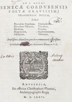 Seneca / Delrio - Tragoedias Decem - 1576, Antiek en Kunst