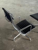 Vitra - Charles Eames - Loungestoel met voetenbank - EA 124