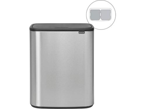 Brabantia Bo Touch Bin - Prullenbak - 2 x 30 liter -, Huis en Inrichting, Woonaccessoires | Overige, Zo goed als nieuw, Verzenden