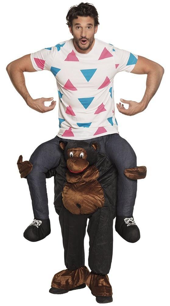 Gorilla Kostuum Carry Me, Kleding | Heren, Carnavalskleding en Feestkleding, Nieuw, Verzenden