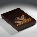 Suzuri’bako schrijfdoos - Lak, Hout - Japan - Meiji periode, Antiek en Kunst