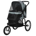 TRUUSK Hondenbuggy Kattenbuggy Opvouwbaar - Reflectoren - Op, Verzenden, Nieuw
