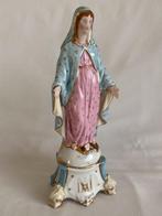 Vieux Paris - Statue, La Vierge Marie - 31 cm - Porcelaine
