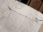 Louis XIV Roi Soleil [secrétaire] - Manuscrit sur parchemin, Nieuw