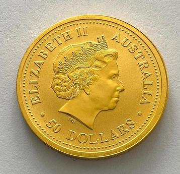 Australie. 50 Dollars 1999 - The Australian Nugget - 1/2 oz