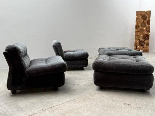 C&B Italia - Mario Bellini - Fauteuil (4) - Amanta - Kord, Antiek en Kunst, Kunst | Designobjecten