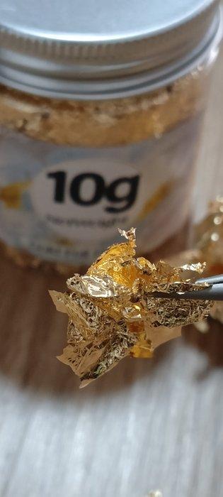 Themacollectie - Gouden schilfers in balletjes - Zonder, Antiek en Kunst, Antiek | Speelgoed