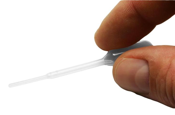 Set van 100 zeer kleine pipetten (0,2 ml, voor veelvuldig g, Doe-het-zelf en Bouw, Gereedschap | Overige machines, Nieuw, Verzenden