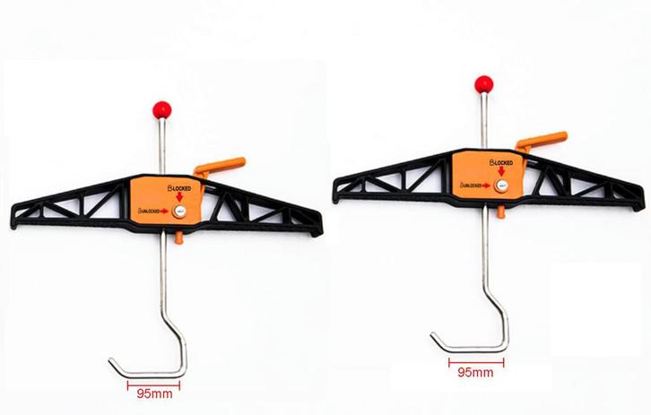 SecureClamp ladderklemmen Professionele set van 2, Doe-het-zelf en Bouw, Ladders en Trappen, Ladder, Nieuw, Minder dan 2 meter