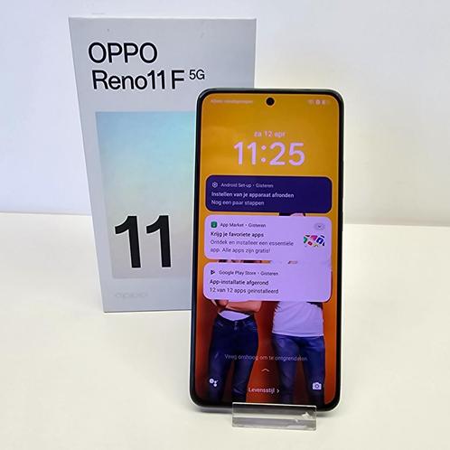 OPPO Reno11 F 5G, 8GB ram, 256GB Groen incl. Doosje I Net..., Telecommunicatie, Mobiele telefoons | Overige merken, Nieuw, Ophalen of Verzenden